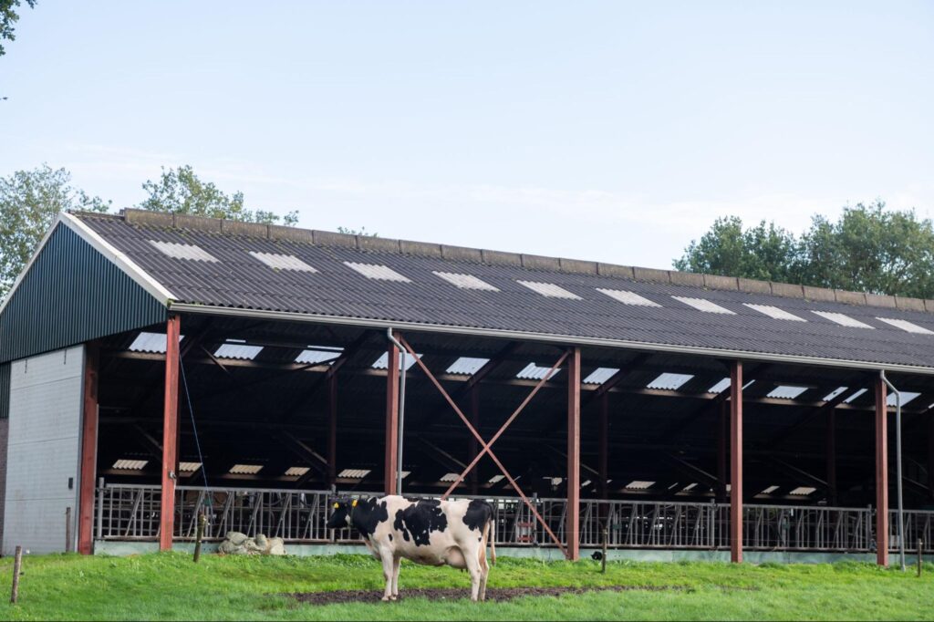 Modern agricultural barn designed for livestock and equipment in Lancaster County.